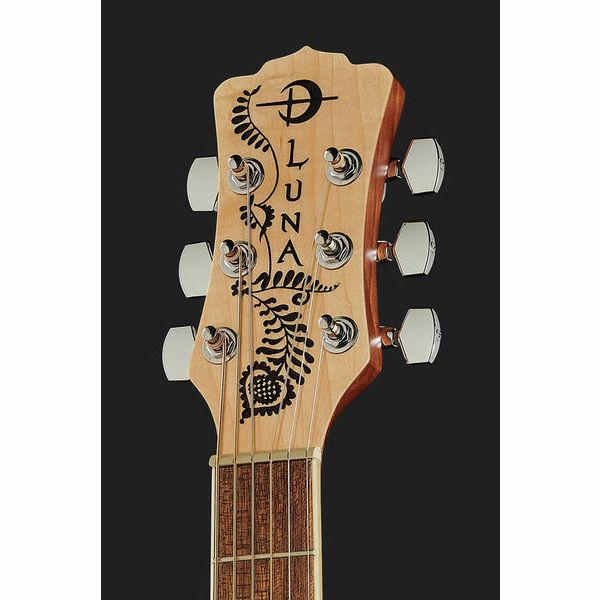 Luna Guitars Henna Paradise A E Spruce