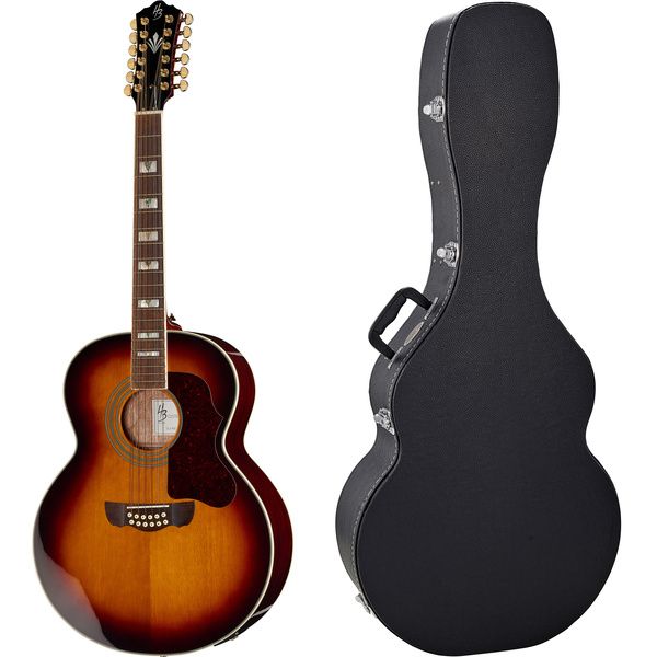 Harley Benton Cust CLJ-412E 3SB W Case