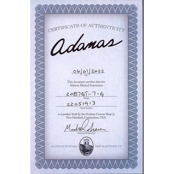 Adamas 2087GT-7 RBB CW