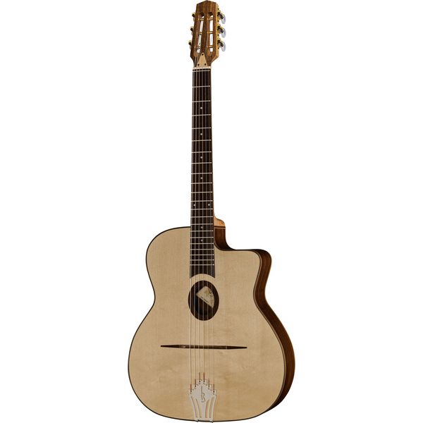 Test de la guitare Carvalho CARV300JM Jazz Manouche naturel