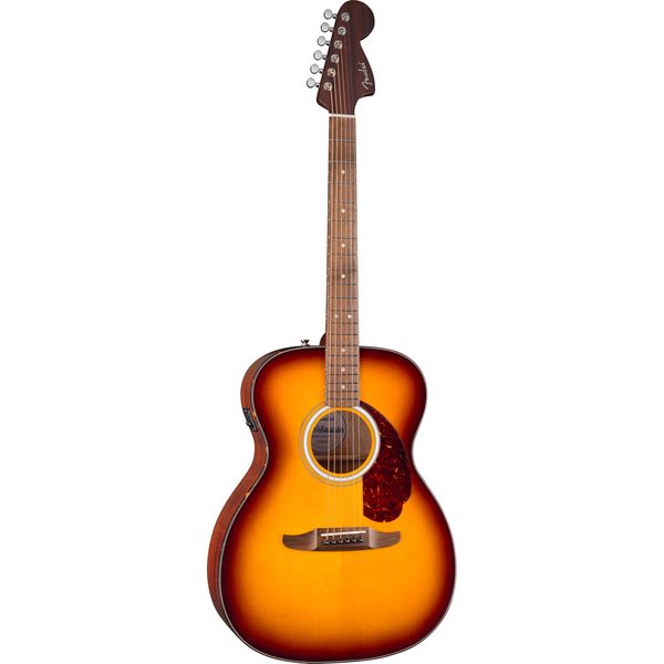 Test Fender CA DLX Monterey E HSB: guitare folk électro-acoustique