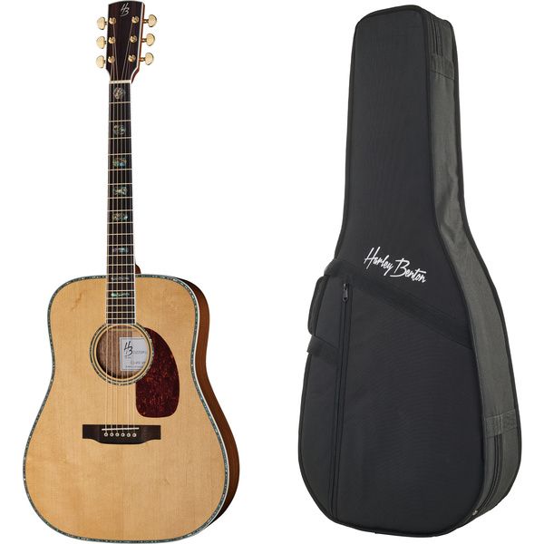 Harley Benton CLD-41SE WN W Case: test et avis