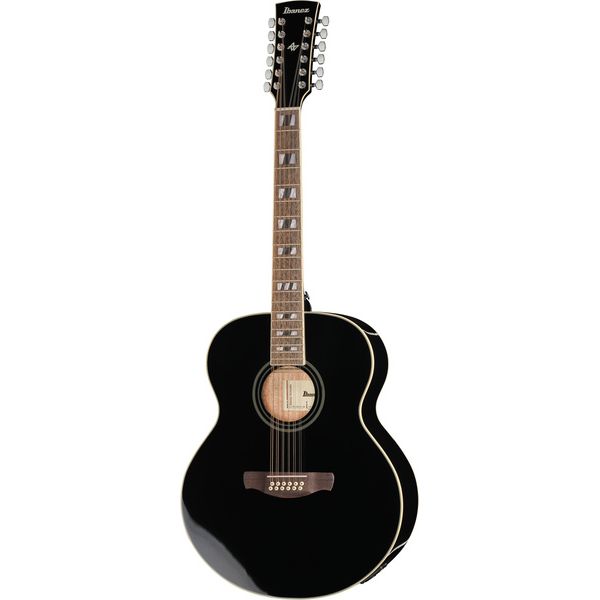 Test Ibanez AJ7012M1E-BK: analyse technique de cette guitare jumbo