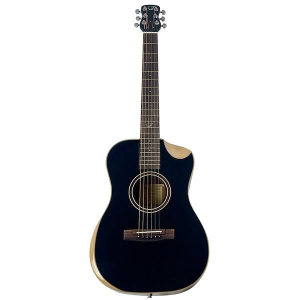 Test Journey Instruments OF412BKC Limited: guitare de voyage acoustique