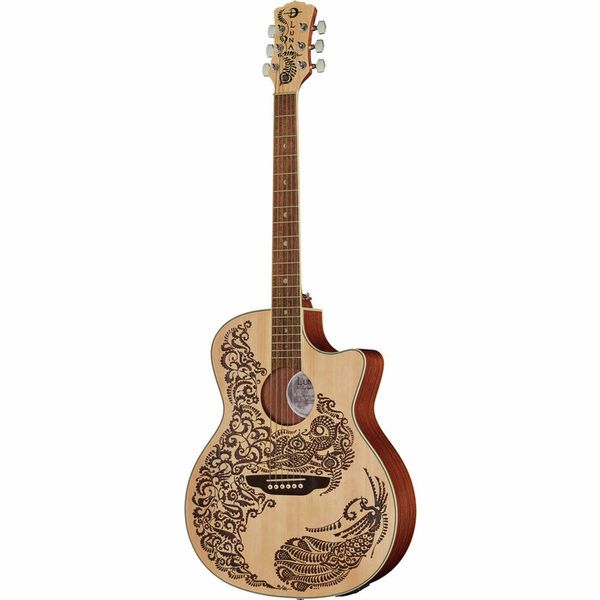 Test Luna Guitars Henna Paradise A E Spruce: avis complet et technique