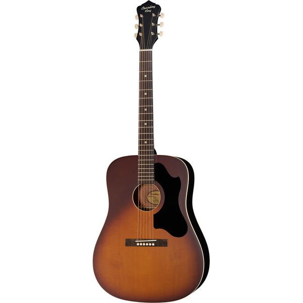 Test Recording King RDS-9-TS: guitare dreadnought sunburst abordable