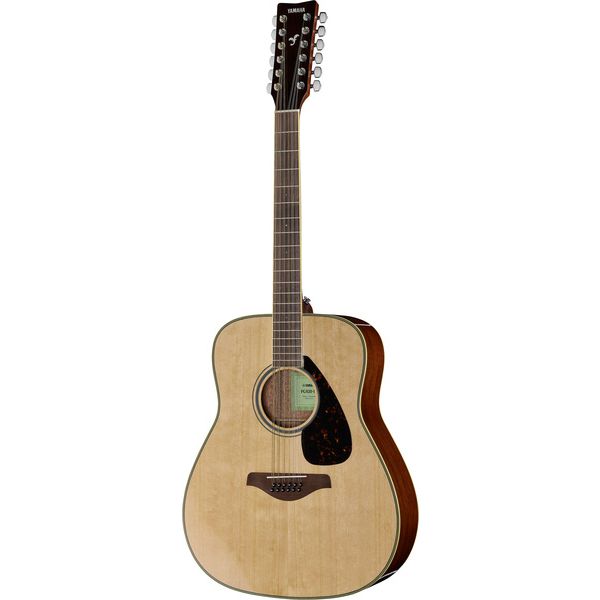 Test Yamaha FG820-12 NTII: avis sur cette guitare 12 cordes Dreadnought