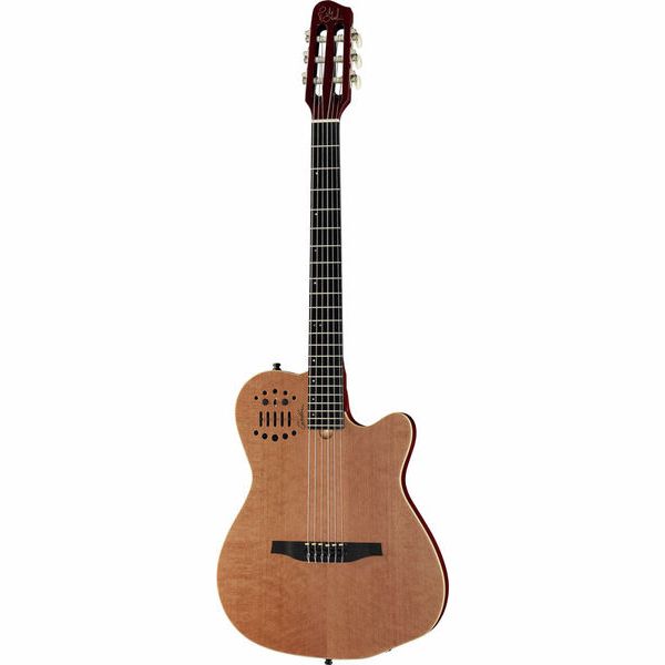 Test Godin ACS Nylon Slim Cedar: essai technique de la guitare nylon