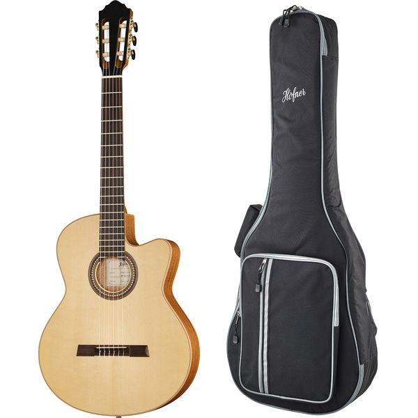 Test de la Höfner HM65-F-C W Gb: une guitare acoustique maîtrisée