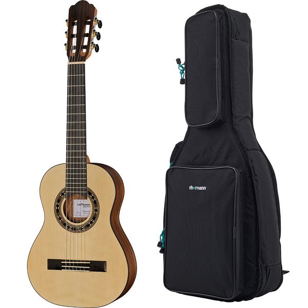 Test de la guitare classique La Mancha Romero Granito 32-1 2 N W Bag