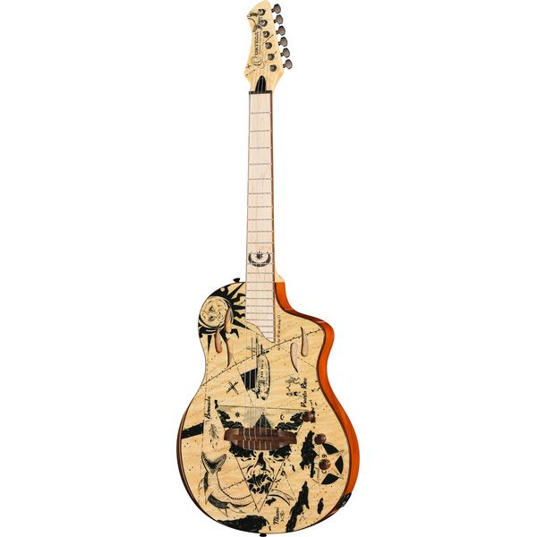 Test Ortega RTPG-LS2: guitare classique électro avec pan coupé