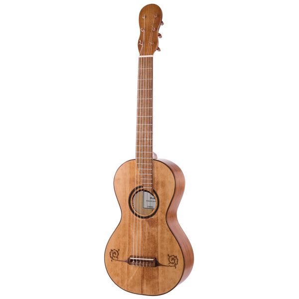 Test de la la boutique Romantic Guitar Antiqued, guitare classique 1850